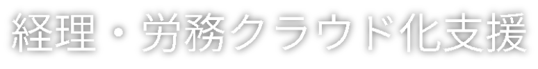 経理・労務クラウド化支援